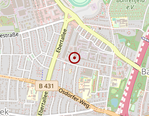 Karte: VIA Bahrenfeld (Alphina gGmbH) Betreutes Wohnen