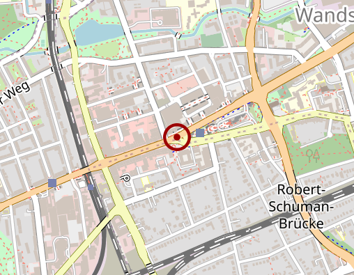 Karte: REHA Wandsbek Praxis f. Physiotherapie Iwona Gross