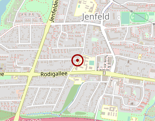 Karte: Arbeiter-Samariter-Bund Sozialstation Jenfeld/Tonndorf