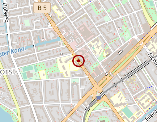 Karte: Heinrich Sengelmann Tagesklinik Uhlenhosrt