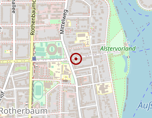 Karte: Heilpraxis Außenalster - Naturheilpraxis für Klassische Homöopathie, Chinesische Medizin und Akupunktur Heilpraktiker