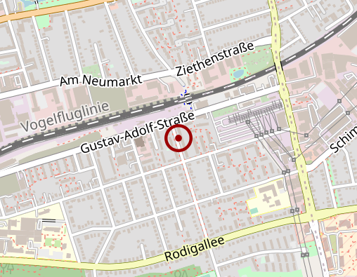 Karte: Schwartz Sabine Naturheilpraxis für Osteopathie