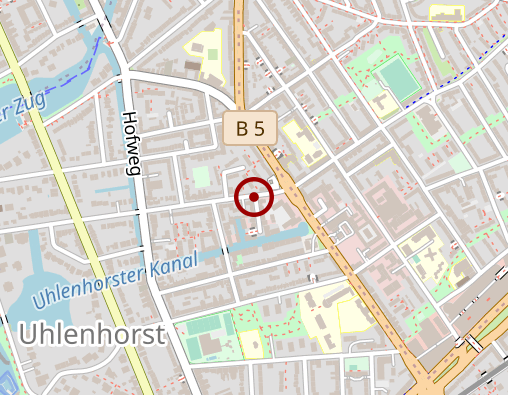 Karte: Hosse-Hartmann Uwe Praxis für Ergotherapie