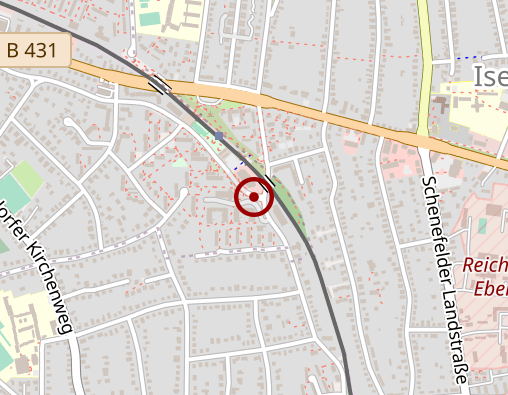 Karte: Eichen Apotheke Iserbrook