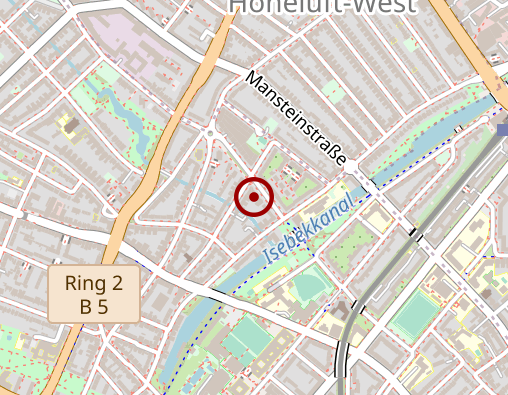 Karte: Psychosozialer Trägerverein Eppendorf/Eimsbüttel e.V. Betreutes Wohnen