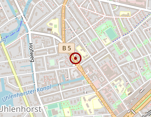 Karte: Altenhof der Evangelisch-reformierten Kirche in Hamburg