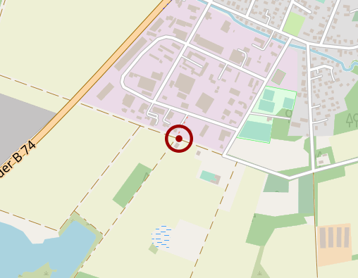 Karte: Tierfriedhof Unter den Eichen