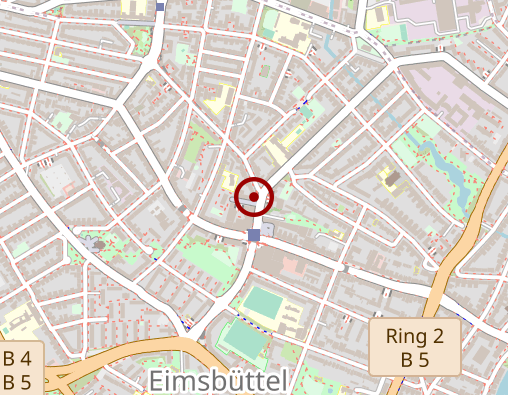 Karte: DRK Sozialstation Eimsbüttel Nord