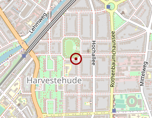 Karte: DRK Soz. Dienste Eimsbüttel gGmbH Soz.stat. Harvestehude