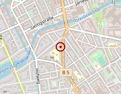 Karte: Bestattungsinstitut Weymar KG