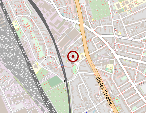 Karte: DRK-Sozialstation Lokstedt/Stellingen