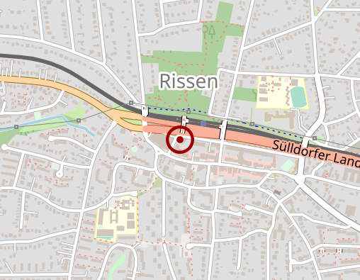 Karte: Arbeiter-Samariter-Bund Service Wohnen Rissen II