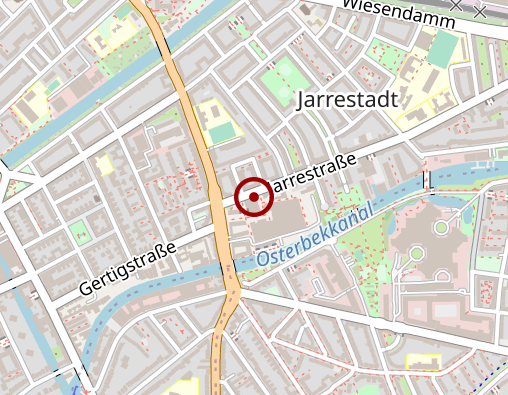 Karte: Psychosomatische Tagesklinik Falkenried