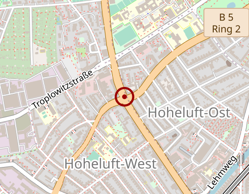 Karte: Psychotherapeutische Praxengemeinschaft Hoheluft