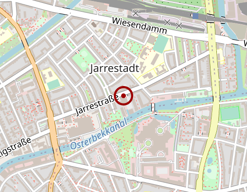 Karte: Betreutes Wohnen Winterhude