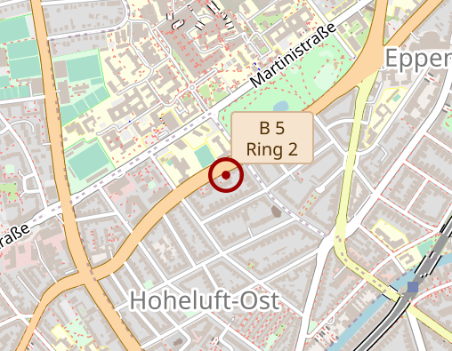 Karte: Praxis für Ergotherapie & Lerntherapie Eppendorf