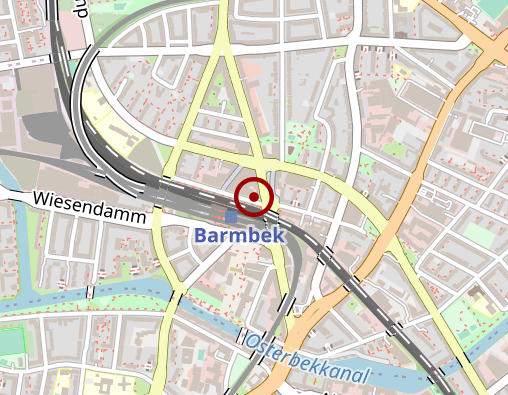 Karte: Apotheke am Barmbeker Bahnhof