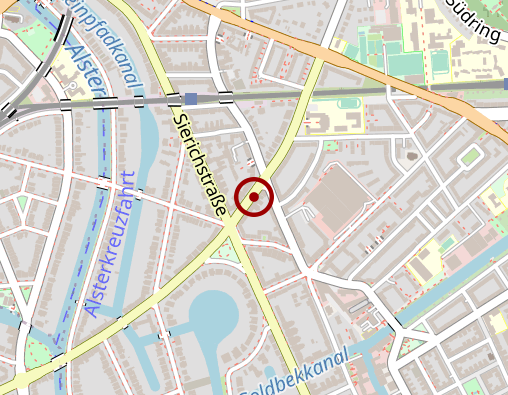 Karte: Internationaler Bund Betreutes Jugendwohnen