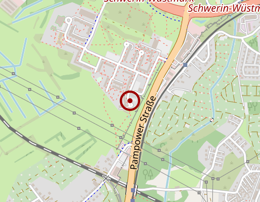 Karte: Blindenhandwerk "Fritz Reuter" GmbH Schwerin