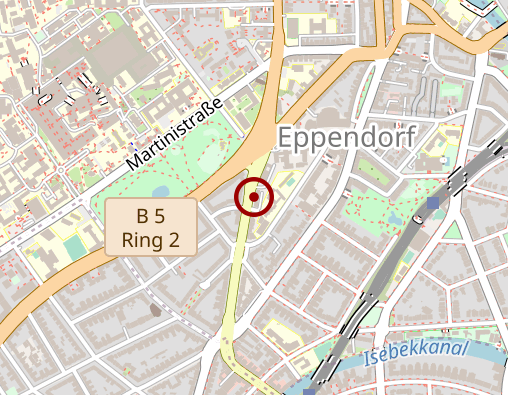 Karte: Finkeldey Clarissa Heilpraktikerin Psychotherapie Supervision