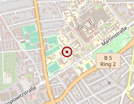 Karte: Klinik für Kinder- und Jugendpsychiatrie und Psychotherapie Klinik für Kinder- und Jugendpsychiatrie Psychotherapie