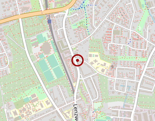 Karte: Taxenbetrieb M. Hoffmann