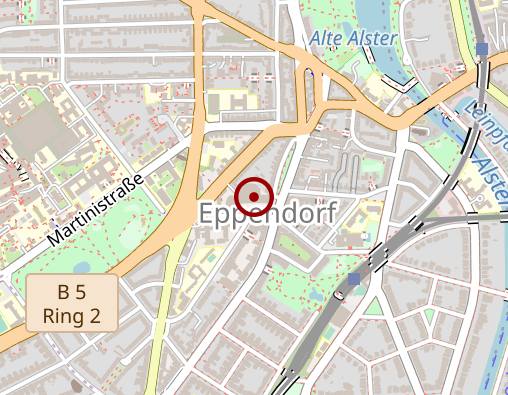 Karte: Orthopädie an der Alster Orthopädie