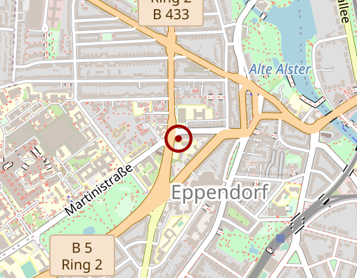 Karte: Beerdigungsinstitut St. Anschar W.C. Kröger & Sohn KG Beerdigungs-Inst.