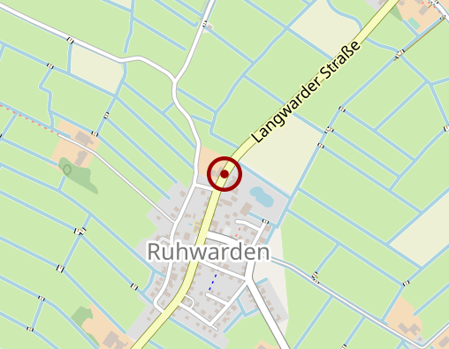 Karte: Seniorenpflegeheim "Haus Ruhwarden"