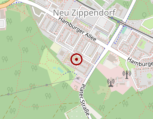 Karte: Dreescher Werkstätten gGmbH