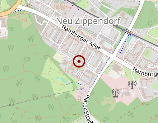 Karte: Evangelische Suchtkrankenhilfe MV gGmbH JOB TAFEL Beschäftigungsträger