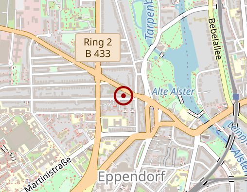 Karte: Jugendhilfe e.V. La Strada Psychologische Betreuung