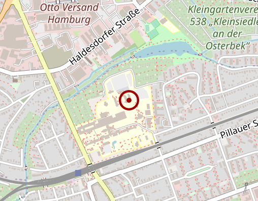 Karte: Bundeswehrkrankenhaus Hamburg