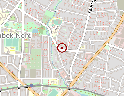 Karte: Hamburgische Brücke Sozialstation Wandsbek-Barmbek