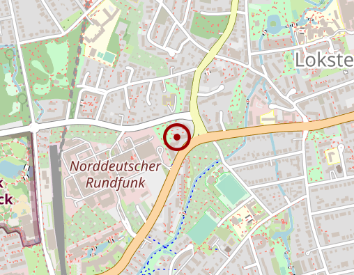 Karte: Betreutes Wohnen Lokstedt der vhw