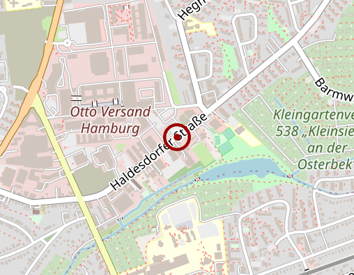 Karte: Das Rauhe Haus Betreutes Wohnen