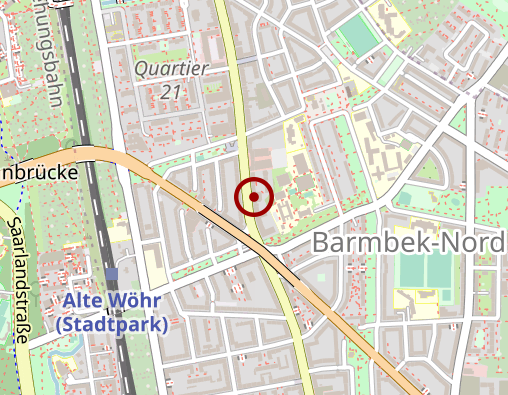 Karte: HDH - HILFE DAHEIM Häusl. Pflegegemeinschaft GmbH