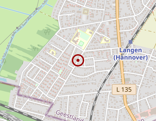 Karte: Tagespflege Gentsch Langen