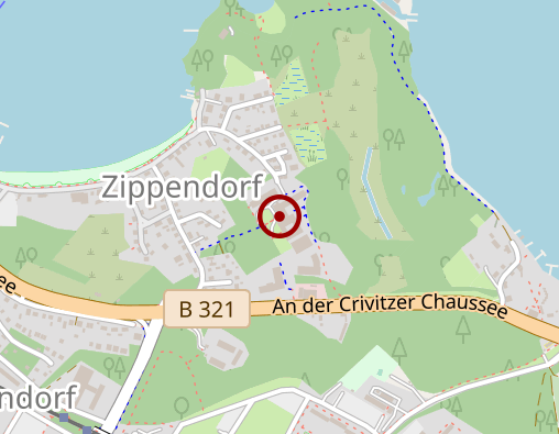 Karte: Pflegeheim Wohnpark Zippendorf GmbH & Co. KG Senioren- u. Pflegeheim