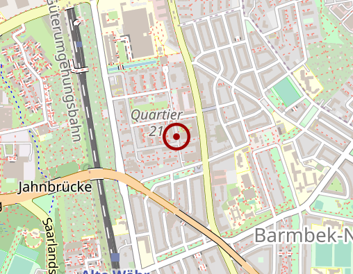 Karte: Integra Seniorenpflegezentrum Hamburg-Barmbek