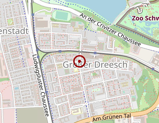 Karte: Die Pflegefüchse Pampow / Schwerin