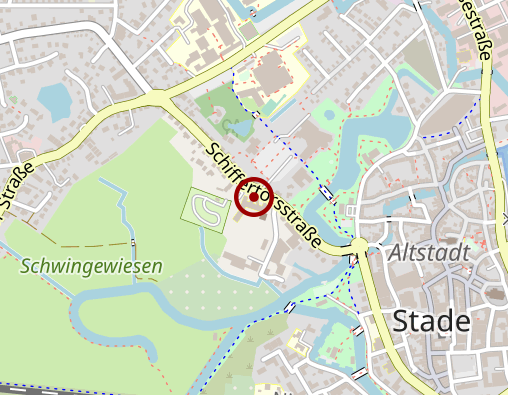 Karte: Katholisches Altenheim St. Josef vorm Schiffertor