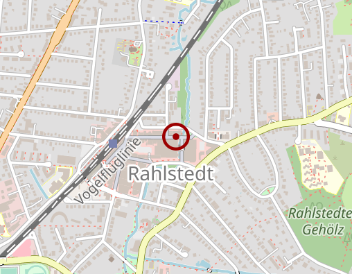 Karte: Hausarztteam Rahlstedt Dr. Maren Bockholdt, Dr. Bettina Dick, Dr. Katrin Fiege, Ulrike Kunze Ärzte für Allgemein Medizin