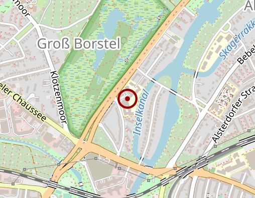 Karte: Israelitisches Krankenhaus in Hamburg