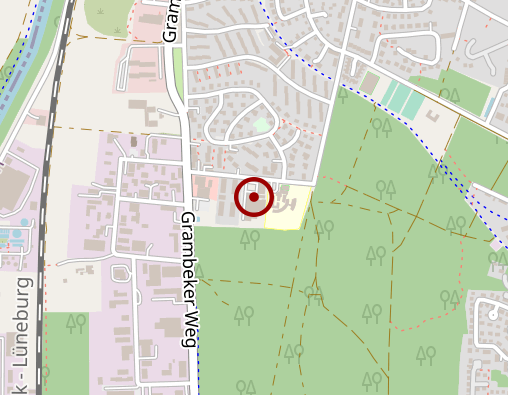 Karte: Lebenshilfewerk Kreis Herzogtum Lauenburg gGmbH Möllner Werkstätten Behindertenwerkstätten.