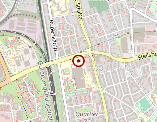 Karte: Dialyse-Barmbek, MVZ, Dres. Backs, Schneidenbach, van Dyk, Toussaint u. Liebald Dipl. Psych. Dialysezentrum