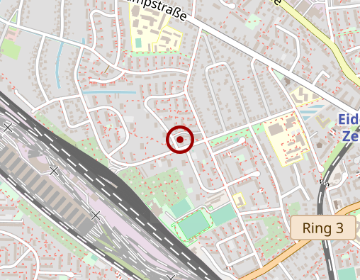 Karte: Arbeiter-Samariter-Bund Eidelstedt "Alpenrosenweg"