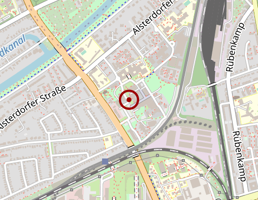 Karte: Änderungsschneiderei und Schuhmacherei