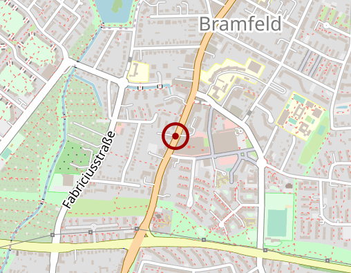 Karte: Hanse Bramfeld HBP Pflegedienst für Senioren GmbH