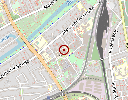 Karte: Evangelisches Krankenhaus Alsterdorf gemeinnützige GmbH